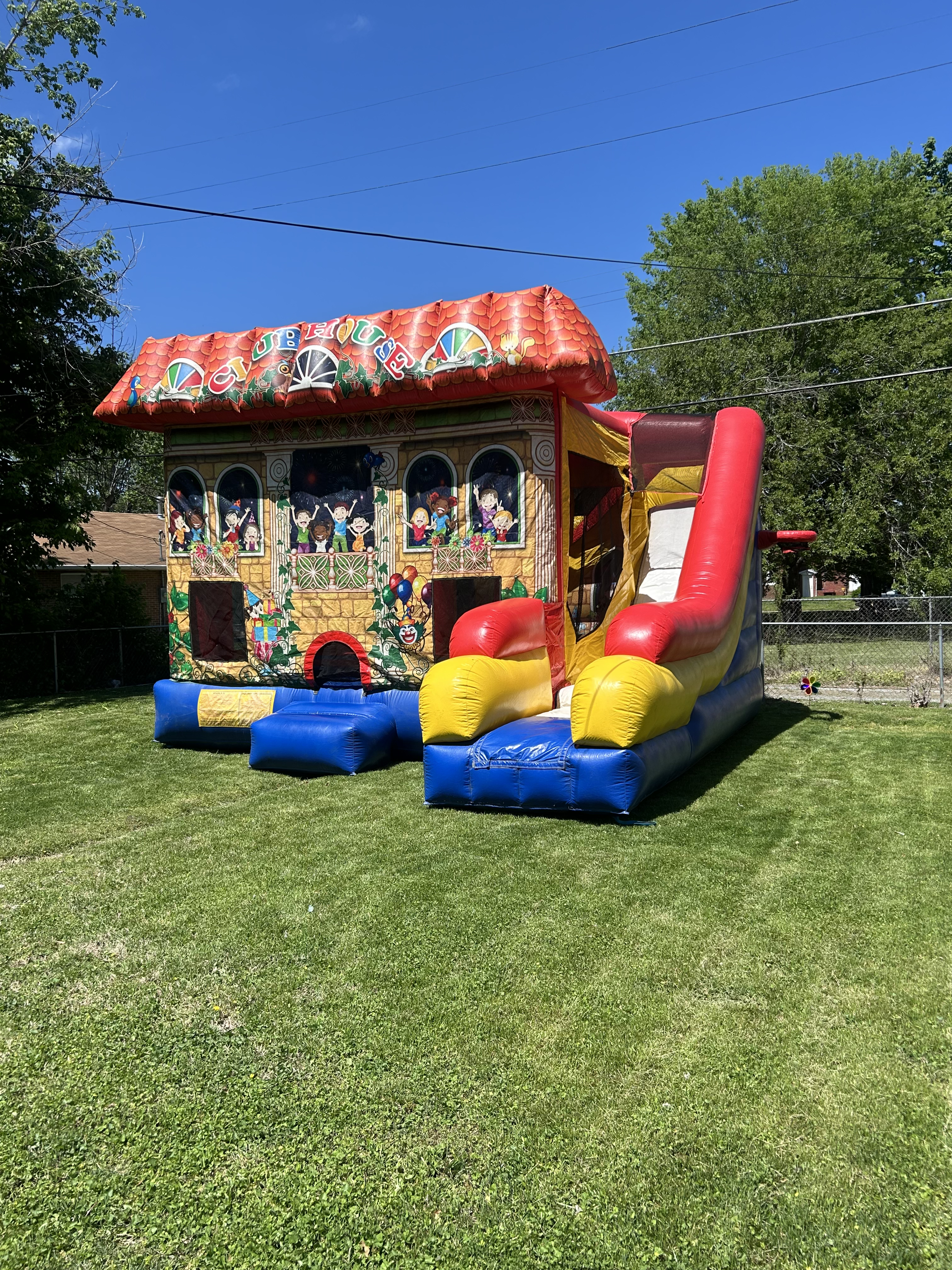 Bounce house fun