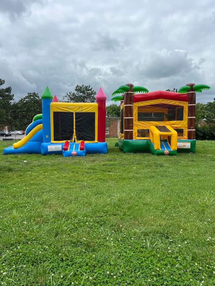 Multiple Bounce House